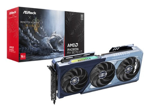 Asrock Radeon RX 9070 XT Monster Hunter Wilds Edition AMD 16 GB GDDR6