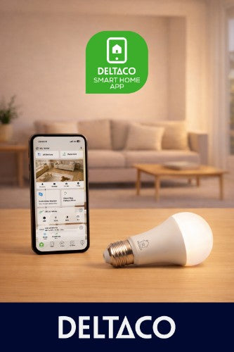 Deltaco SH-LE27CCTC smart lighting Smart bulb Wi-Fi 9 W