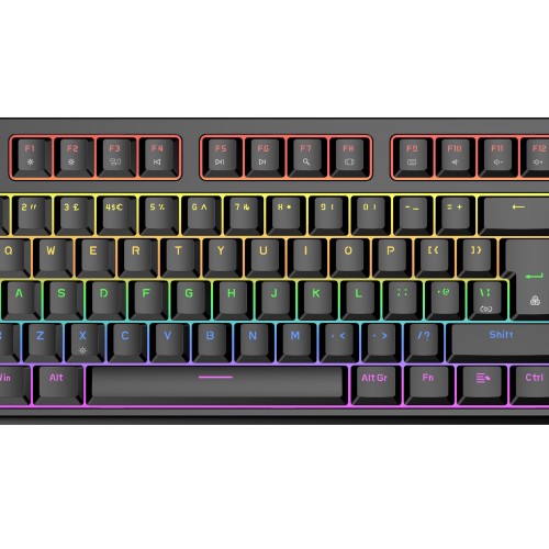 VIDA MAGNA MAGNETIC USB RGB keyboard Gaming QWERTY UK English Black