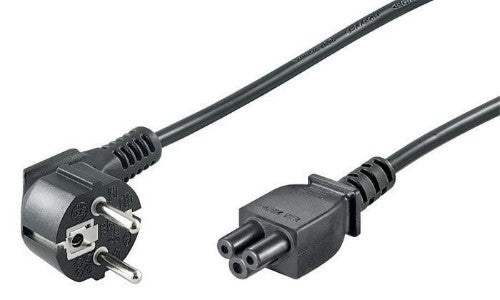 Microconnect PE010830 power cable Black 3 m Power plug type E+F C5 coupler