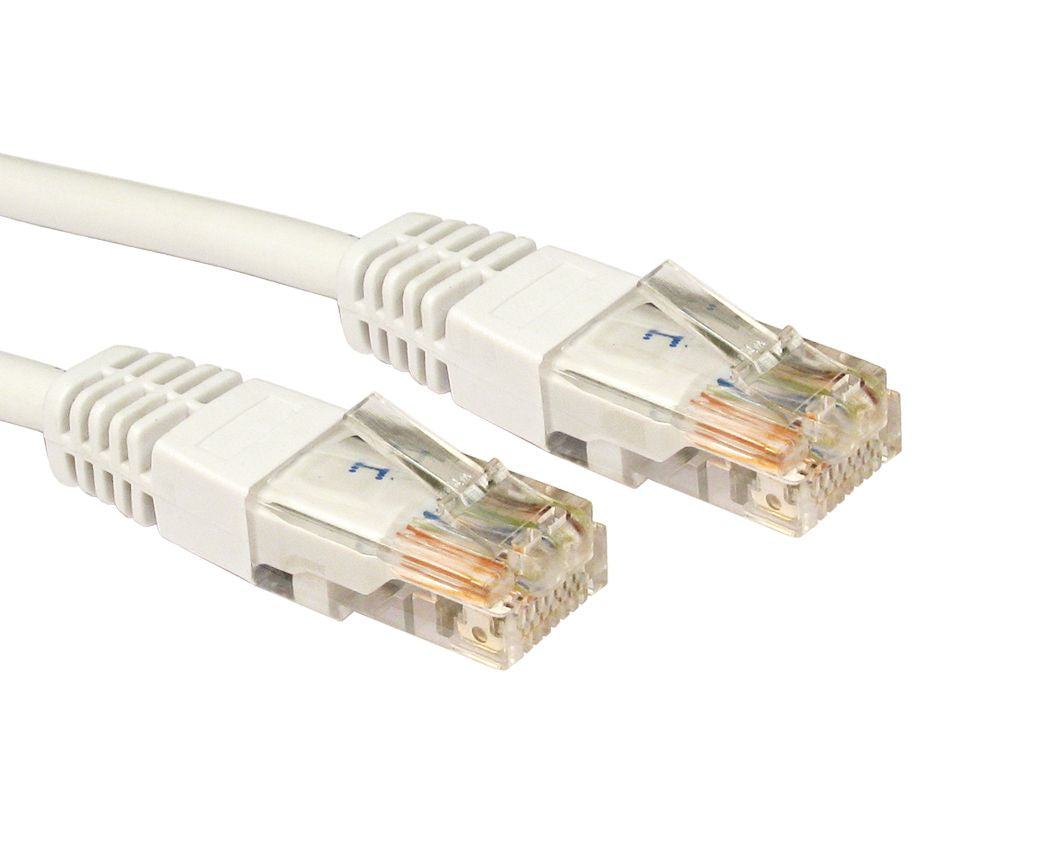 Cables Direct URT-603W networking cable White 3 m Cat5e U/UTP (UTP)