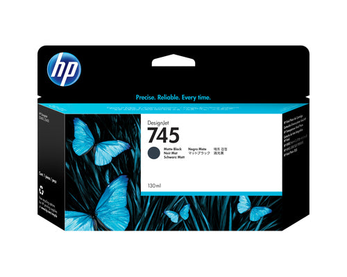 HP F9J99A/745 Ink cartridge black matt 130ml for HP DesignJet Z 2600