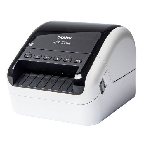 Brother QL-1110NWBC label printer Direct thermal 300 x 300 DPI 110 mm/sec Wired & Wireless DK Wi-Fi Bluetooth