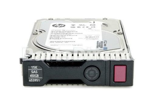 HPE 653951-001 internal hard drive 450 GB 15000 RPM 3.5" SAS