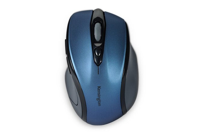 Kensington Pro Fit Wireless Mouse - Mid Size - Sapphire Blue