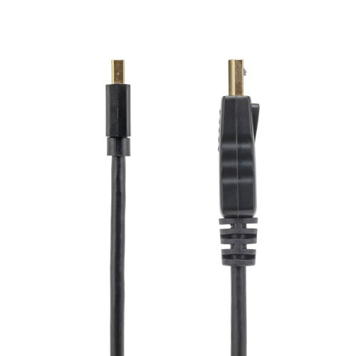 StarTech.com 3ft (1m) Mini DisplayPort to DisplayPort 1.2 Cable - 4K x 2K UHD Mini DisplayPort to DisplayPort Adapter Cable - Mini DP to DP Cable for Monitor - mDP to DP Converter Cord