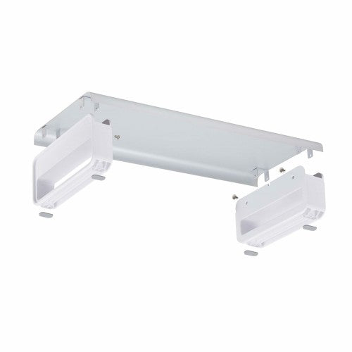 StarTech.com Ergonomic Monitor Riser Stand, Up to 33lb/15kg, Fixed height 3.5in/9cm, Desktop Computer Monitor/Laptop Riser, Steel Platform, Quick Assembly, Optimize Desk Space