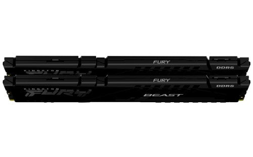 Kingston Technology FURY Beast 16GB 5200MT/s DDR5 CL40 DIMM (Kit of 2) Black