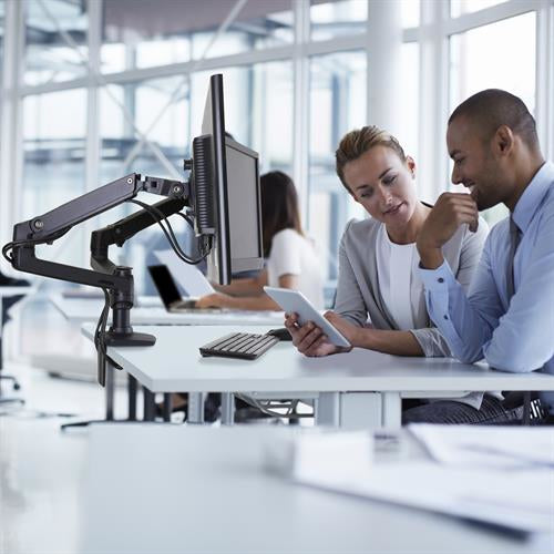 Ergotron LX Series 45-245-224 monitor mount / stand 68.6 cm (27") Desk Black