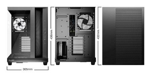 be quiet! Light Base 500 LX Black Midi Tower