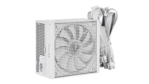 VIDA 850W Heracles White ATX 3.1 Gaming PSU, 80+ Bronze, 140mm Ultra-Quiet FDM Fan, Flat White Cables, PCIe 5.1, Power Lead Not Included power supply unit 24-pin ATX