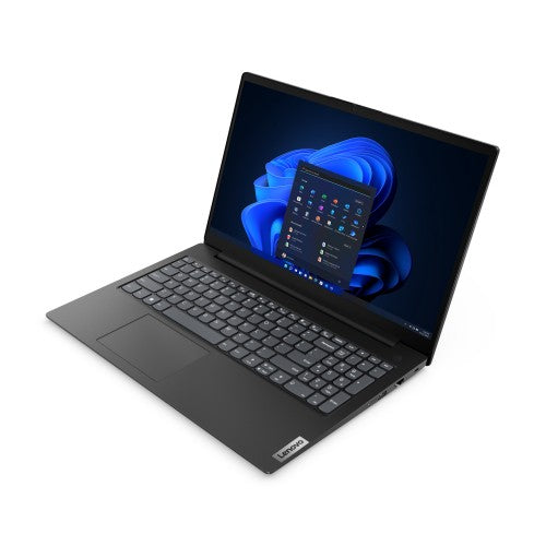 Lenovo V15 G4 AMN AMD Ryzen™ 5 7520U Laptop 39.6 cm (15.6") Full HD 16 GB LPDDR5-SDRAM 256 GB SSD Wi-Fi 5 (802.11ac) Windows 11 Pro UK English Black