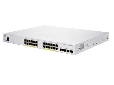 Cisco CBS250-24P-4G-EU network switch Managed L2/L3 Gigabit Ethernet (10/100/1000) Silver