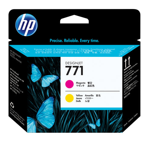 HP CE018A/771 Printhead magenta / yellow 775ml for HP DesignJet Z 6200/6600/6800