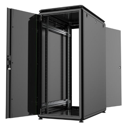 Lanview RDL26U61BL rack cabinet 26U Freestanding rack Black