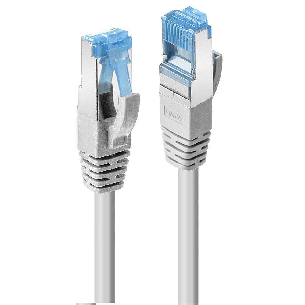 Lindy 0.3m Cat.6A S/FTP LSZH Network Cable, Grey