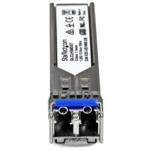 StarTech.com Cisco GLC-LH-SMD Compatible SFP Transceiver Module - 1000BASE-LX/LH - 10 Pack~Cisco GLC-LH-SMD Compatible SFP Module (10 Pack) - 1000BASE-LX/LH - 1GbE Single Mode Fiber SMF Optic Transceiver - 1GE Gigabit Ethernet SFP - LC 10km - 1310nm - DDM