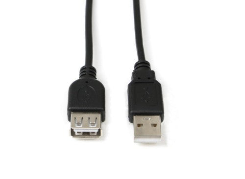 Microconnect USBAAF1B USB cable USB 2.0 1 m USB A Black