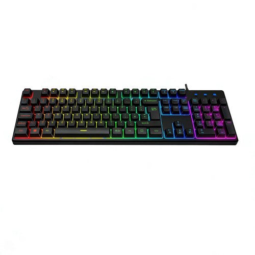 VIDA REBEL 2IN1 BLACK USB DESK KIT keyboard Mouse included Gaming QWERTY UK English