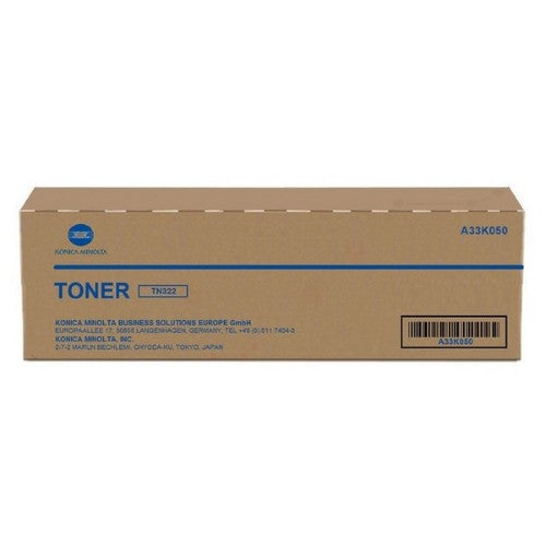 Konica Minolta A33K050/TN-322 Toner-kit, 28.8K pages for KM Bizhub 224 e