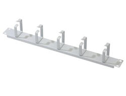 Digitus Cable routing panel with cable routing brackets for 483 mm (19") cabinets, 1U