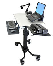 Ergotron TeachWell Mobile Digital Workspace Graphite, Grey Multimedia cart