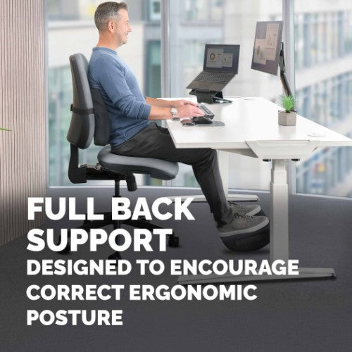 Fellowes Back Support for Office Chair Breyta Comfort Back Cushion
