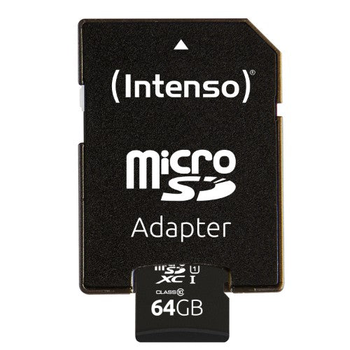 Intenso 3423490 memory card 64 GB MicroSDXC UHS-I Class 10