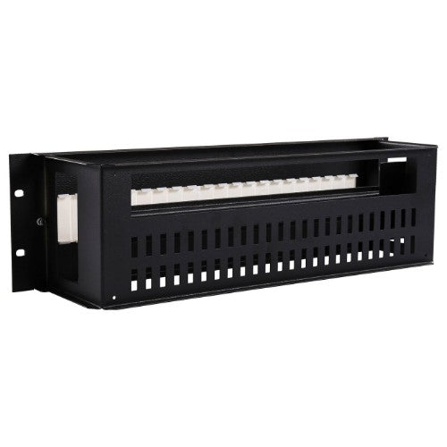 Lanview RAX630BL rack accessory DIN rail panel