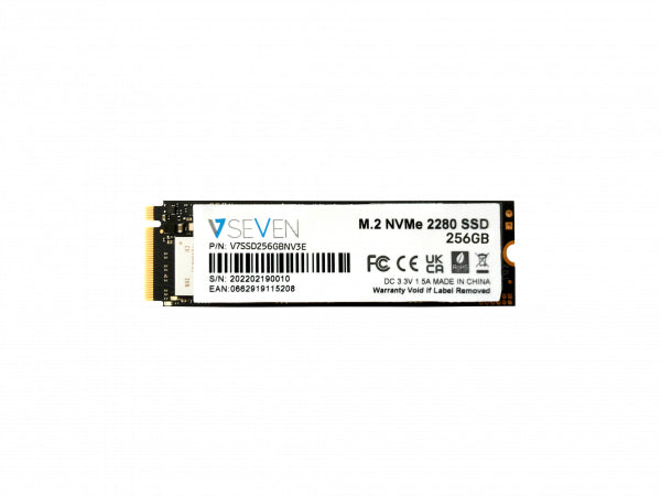 V7 V7SSD256GBNV3E internal solid state drive 256 GB M.2 Serial ATA III NVMe 3D TLC