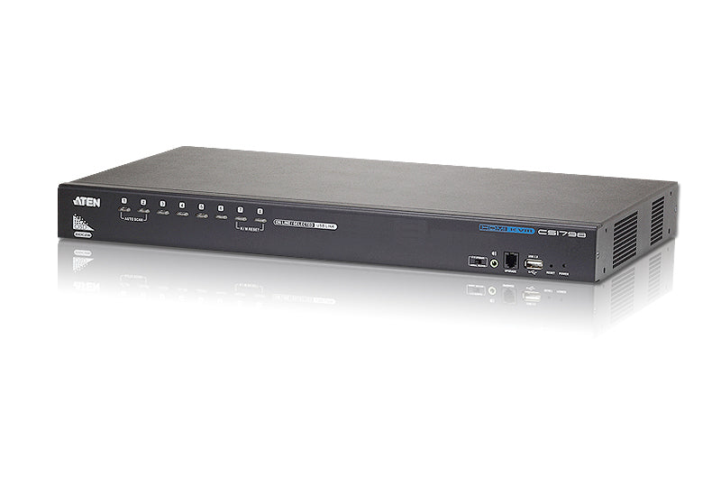 ATEN 8-Port USB - HDMI KVM Switch with USB Peripheral port