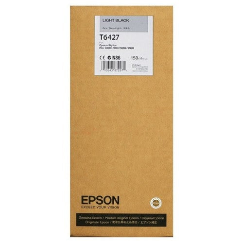 Epson C13T642700/T6427 Ink cartridge light black 150ml for Epson Stylus Pro 7890