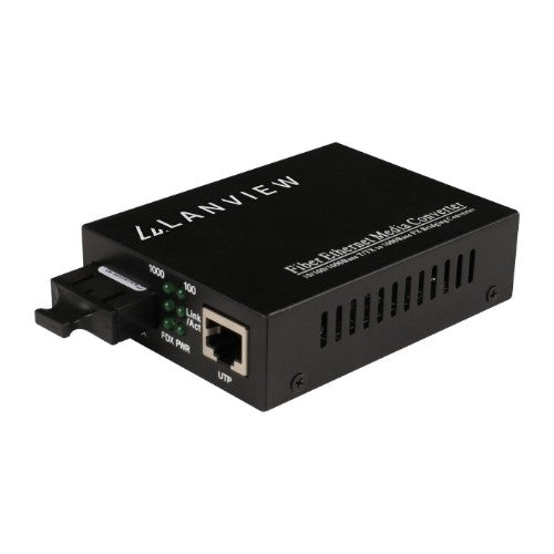 Lanview LVN-MED-SC-1000BASE-X network media converter Single-mode