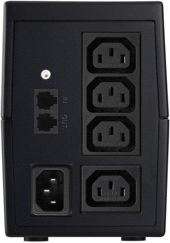 PowerWalker VI 850SE LCD/IEC uninterruptible power supply (UPS) Line-Interactive 0.85 kVA 480 W 4 AC outlet(s)