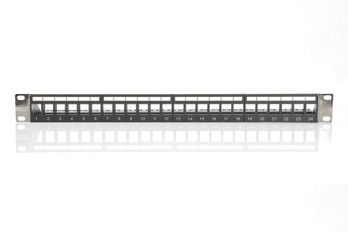 Digitus Modular Patch Panel for Keystone Jack 1U Rack Mount - Unloaded