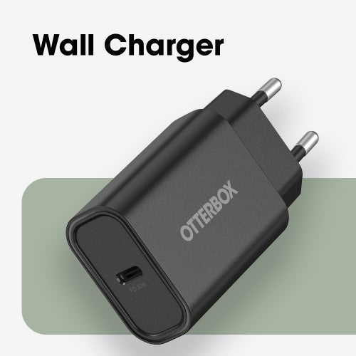 OtterBox Standard EU Wall Charger 30W - 1X USB-C 30W USB-PD Black