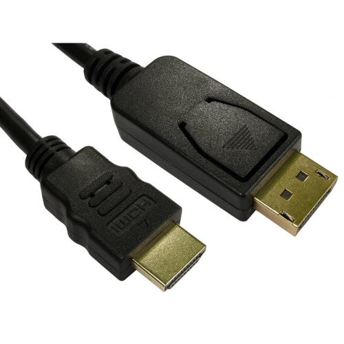 Cables Direct HDHDPORT-005-2M video cable adapter HDMI DisplayPort Black