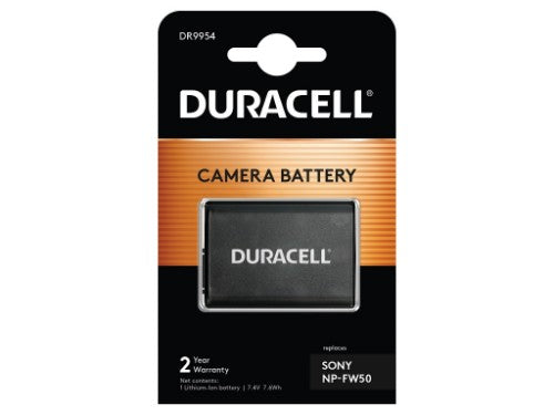 Duracell Camera Battery - replaces Sony NP-FW50 Battery