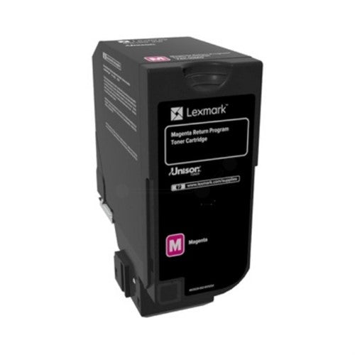 Lexmark 84C2HME Toner-kit magenta return program Project, 16K pages ISO/IEC 19798 for Lexmark CX 725