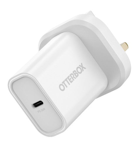 OtterBox Standard UK Wall Charger 20W - 1X USB-C 20W USB-PD White
