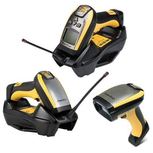 Datalogic PM9501-DPM433RBK10 barcode reader Handheld bar code reader 1D/2D LED Black, Yellow