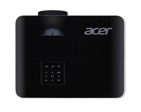 Acer Essential X1128H Standard throw projector 4500 ANSI lumens DLP SVGA (800x600) 3D Black