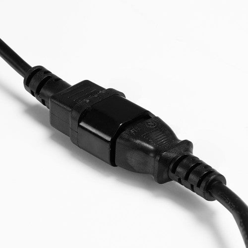 Lindy 0.5m IEC Extension Cable, Black