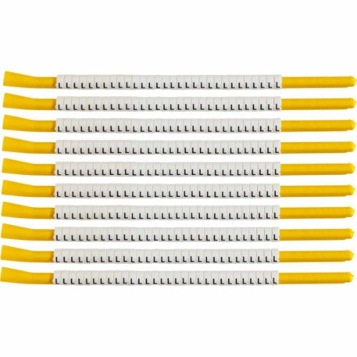 Brady SCN-18-L cable marker Black, White Nylon 300 pc(s)