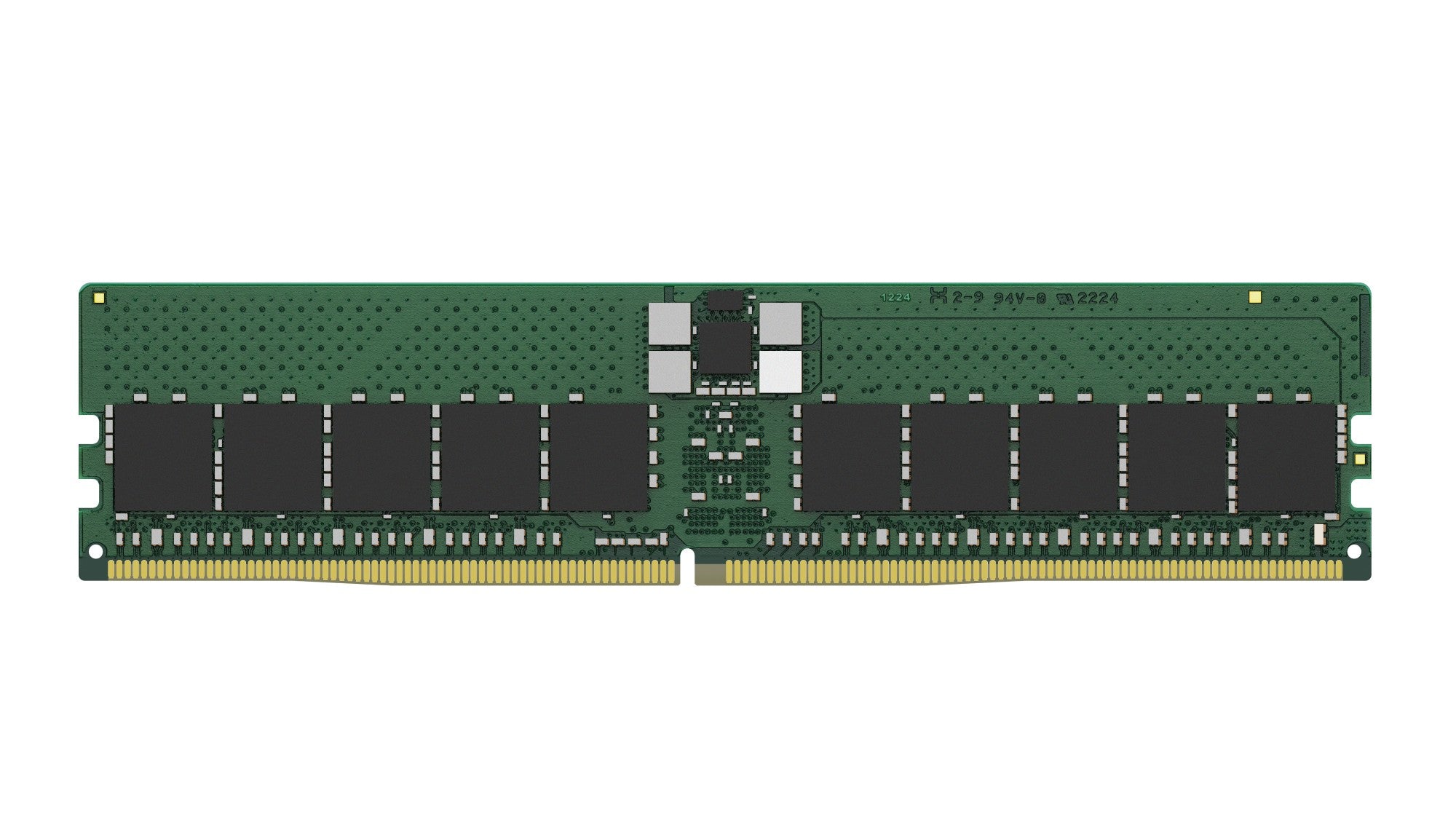 Kingston Technology 32GB, DDR5, 4800MT/s, ECC, Unbuffered, DIMM, CL40, 2RX8, 1.1V, 288-pin