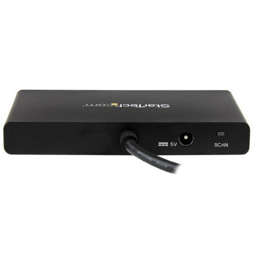 StarTech.com 4-Port Multi Monitor Adapter - DisplayPort 1.2 MST Hub - 4x 1080p - DisplayPort Video Splitter for Extended Desktop Mode on Windows PCs Only - DP to Quad DP Monitors