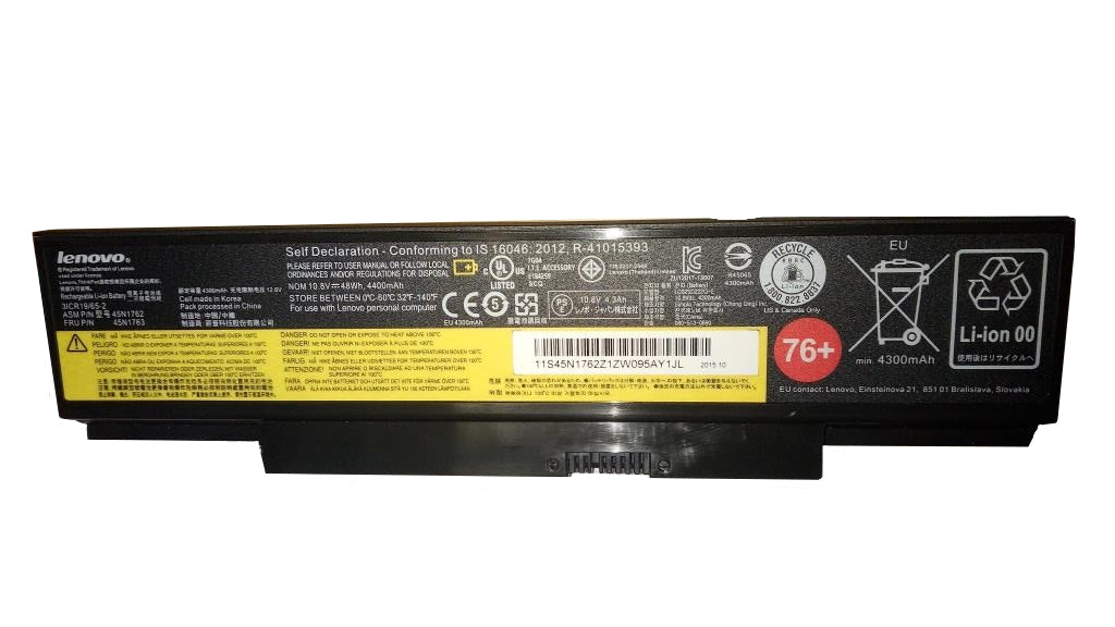 Lenovo FRU45N1763 laptop spare part Battery