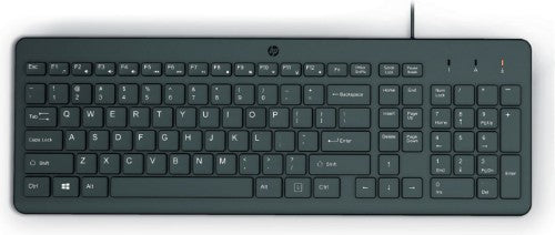 HP 150 WD KBD FR keyboard Universal USB Black