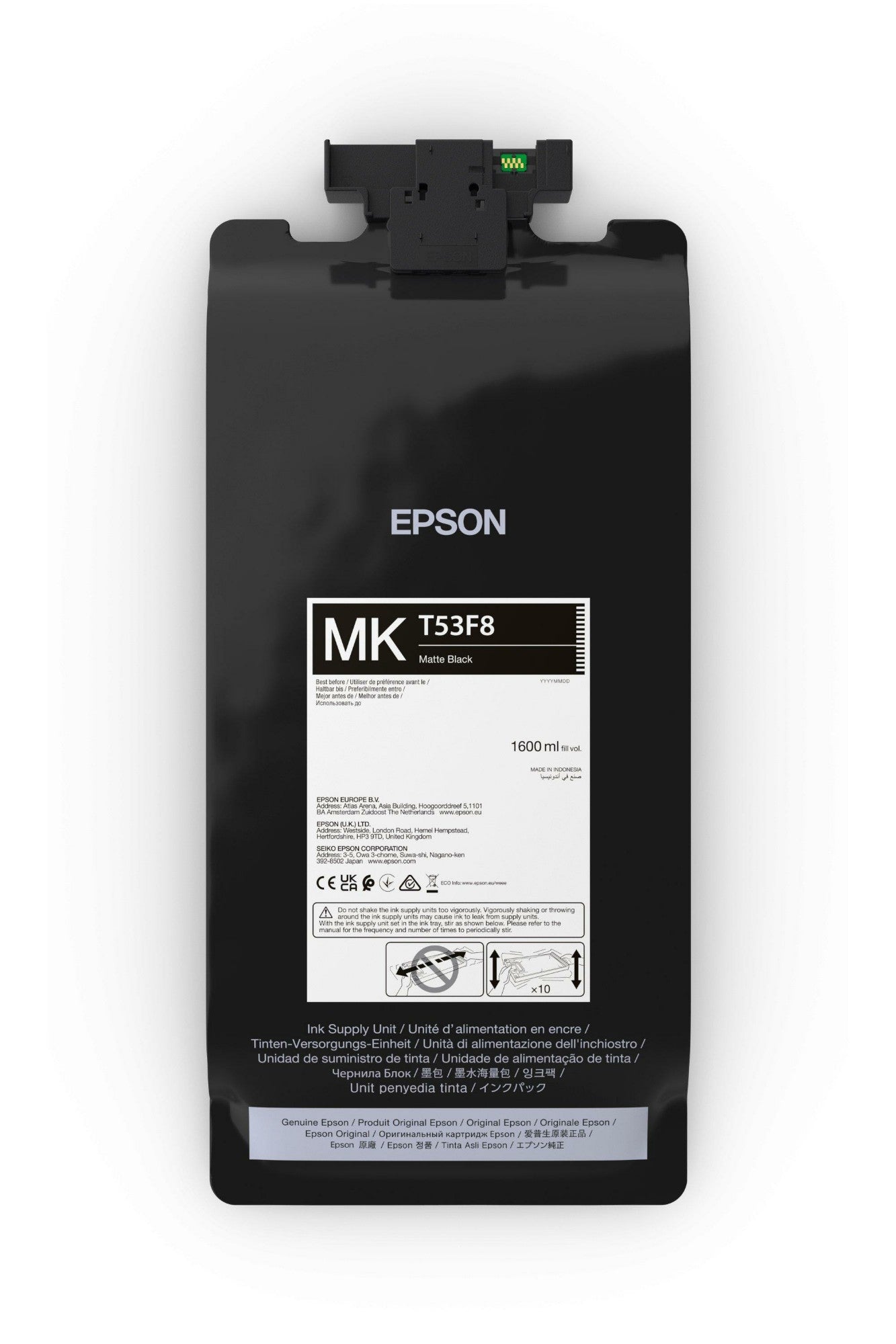 Epson C13T53F80N Ink cartridge black matt 1600ml for Epson SC-P 8500 DL