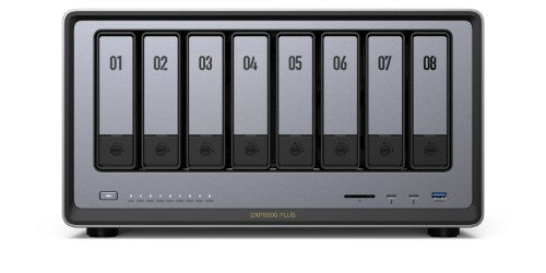 Ugreen NETWORK ATTACHED DXP6800PR DISKLESUK NAS Desktop Intel® Core™ i5 i5-1235U 8 GB DDR5 UGOS PRO